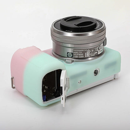 For Sony ZV-E10 Camera Protector Silicone Case Anti-Scratch Sleeve Cover