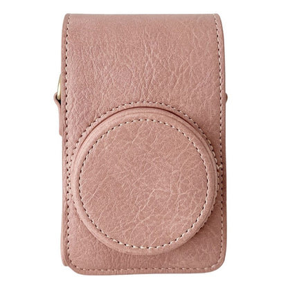 PU Leather Camera Bag for Sony Ricoh Panasonic Vintage Style Camera Case with Shoulder Strap