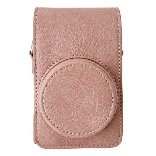 PU Leather Camera Bag for Sony Ricoh Panasonic Vintage Style Camera Case with Shoulder Strap
