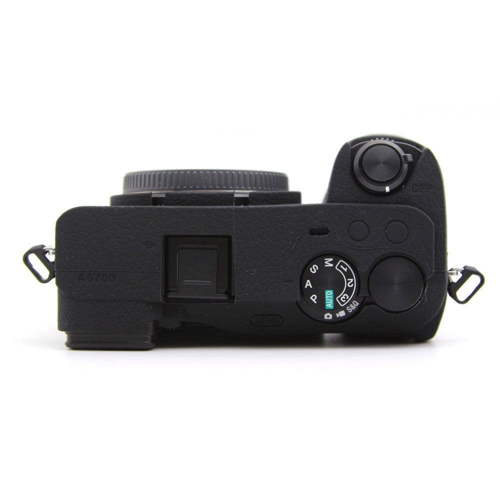 For Sony A6700 Textured Case Anti-Scratch Silicone Cover Camera Sleeve