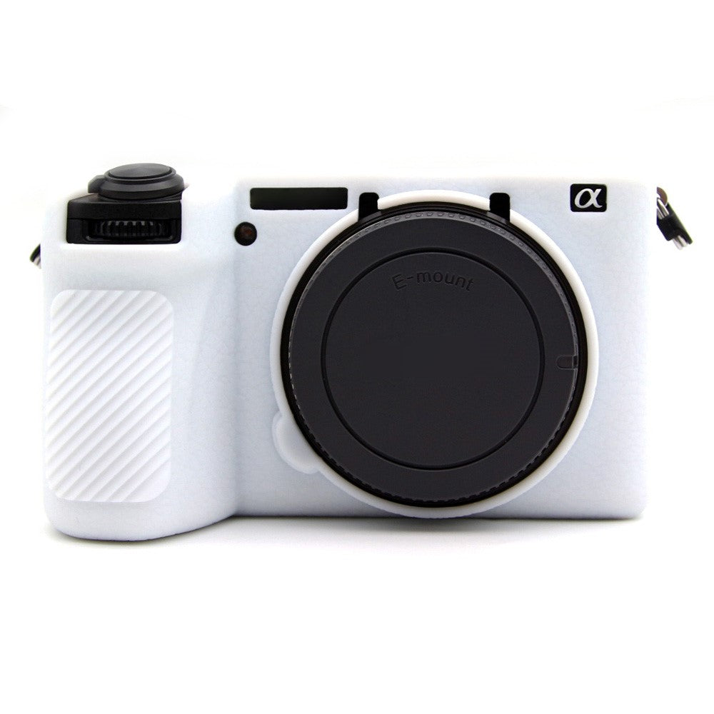For Sony A6700 Textured Case Anti-Scratch Silicone Cover Camera Sleeve