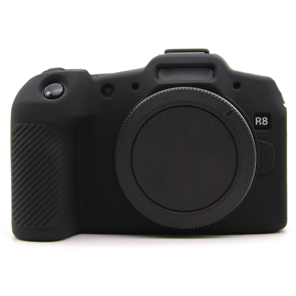 For Canon EOS R8 Anti-drop Camera Cover Soft Silicone Protective Case, Glossy