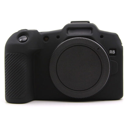 For Canon EOS R8 Anti-drop Camera Cover Soft Silicone Protective Case, Glossy