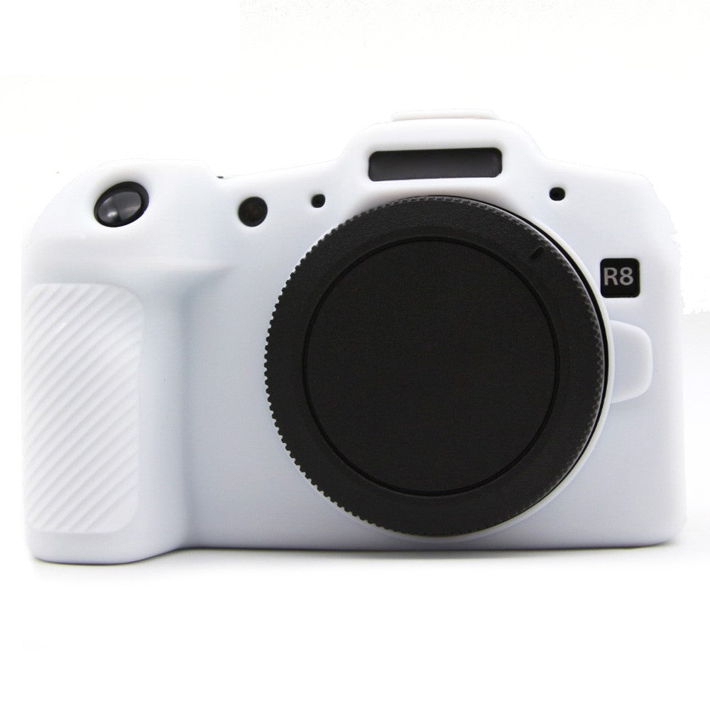 For Canon EOS R8 Anti-drop Camera Cover Soft Silicone Protective Case, Glossy