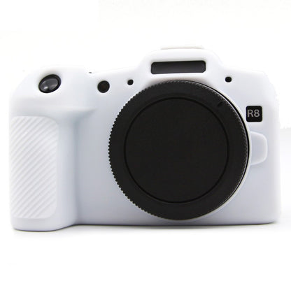 For Canon EOS R8 Anti-drop Camera Cover Soft Silicone Protective Case, Glossy