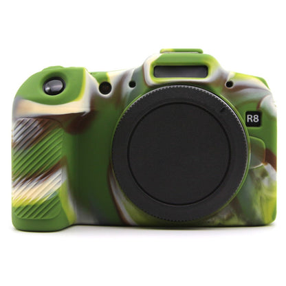 For Canon EOS R8 Anti-drop Camera Cover Soft Silicone Protective Case, Glossy