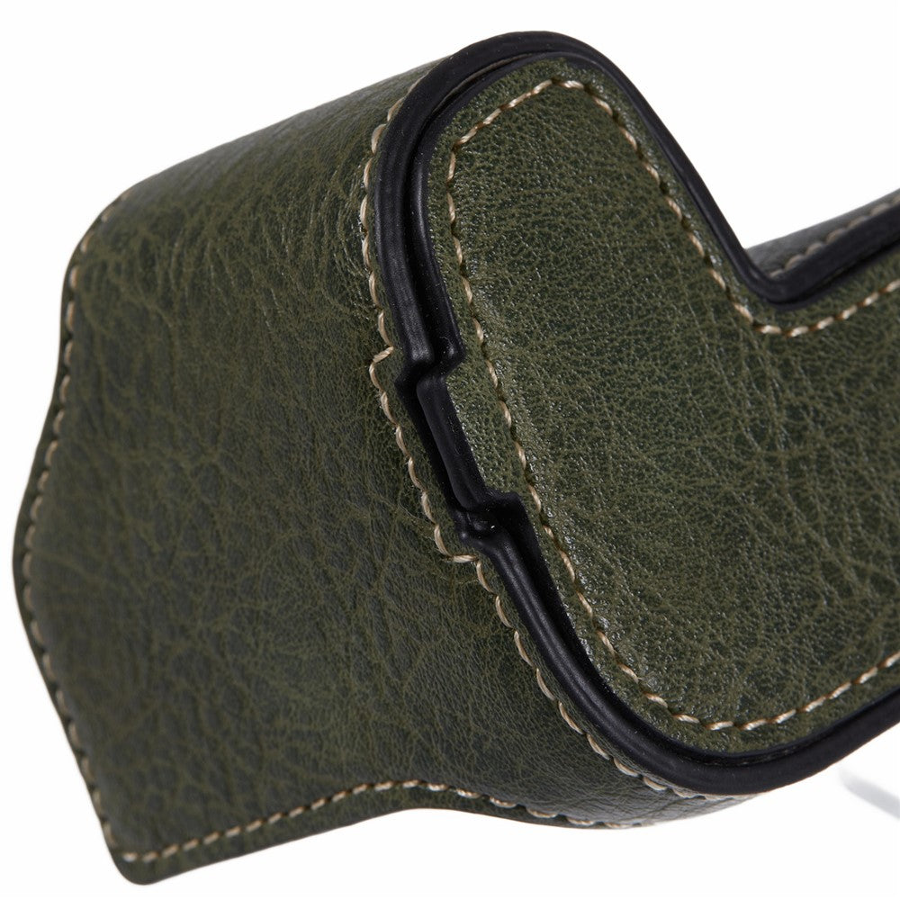 For Canon EOS R8 / RP PU Leather Camera Case Bottom Half-Body Protective Case with Battery Opening