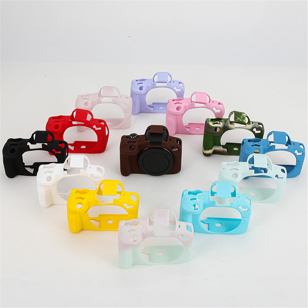 For Canon EOS R50 Silicone Protective Case Soft Anti-collision Camera Cover