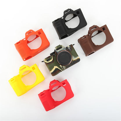 For Sony A7R5 / A7M5 Glossy Camera Cover Drop Protection Soft Silicone Protective Case