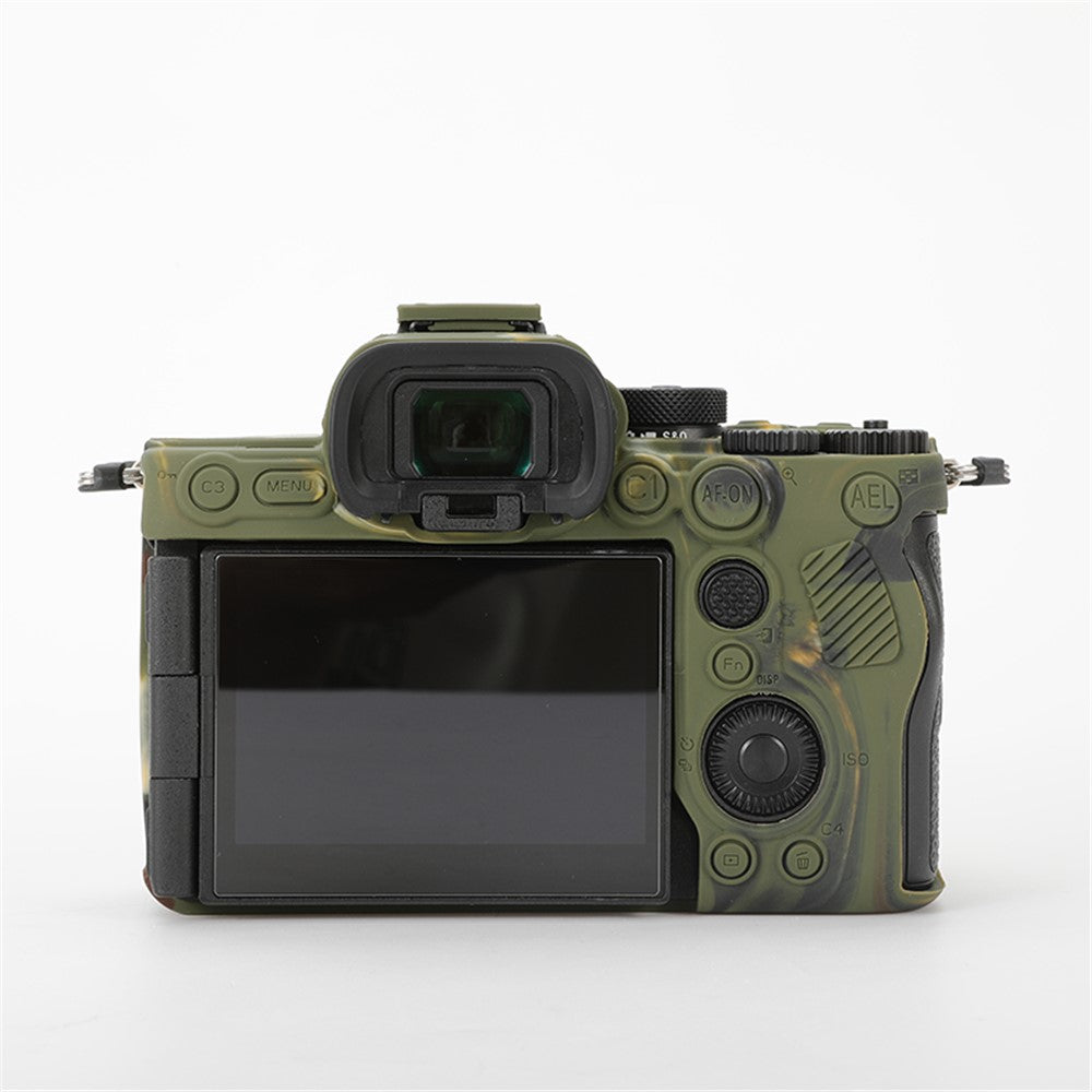 For Sony A7R5 / A7M5 Glossy Camera Cover Drop Protection Soft Silicone Protective Case