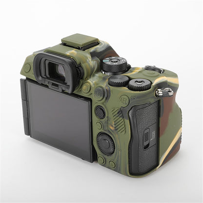 For Sony A7R5 / A7M5 Glossy Camera Cover Drop Protection Soft Silicone Protective Case