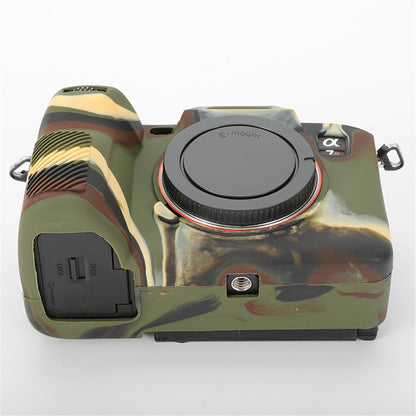For Sony A7R5 / A7M5 Glossy Camera Cover Drop Protection Soft Silicone Protective Case