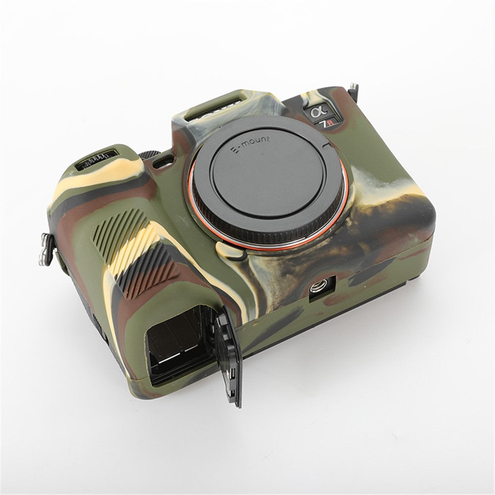 For Sony A7R5 / A7M5 Glossy Camera Cover Drop Protection Soft Silicone Protective Case