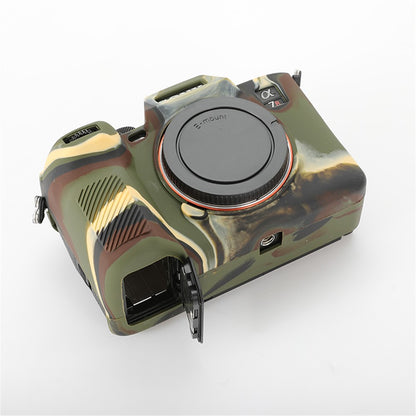 For Sony A7R5 / A7M5 Glossy Camera Cover Drop Protection Soft Silicone Protective Case