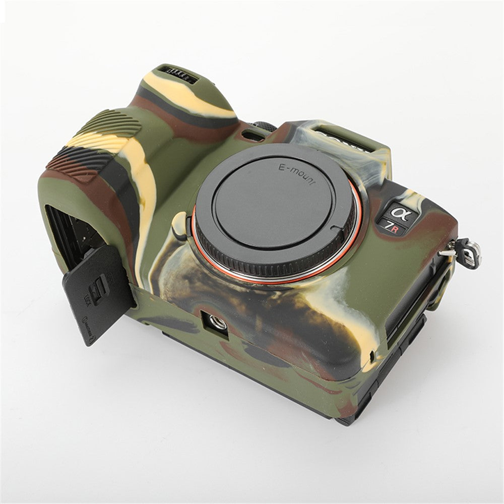 For Sony A7R5 / A7M5 Glossy Camera Cover Drop Protection Soft Silicone Protective Case