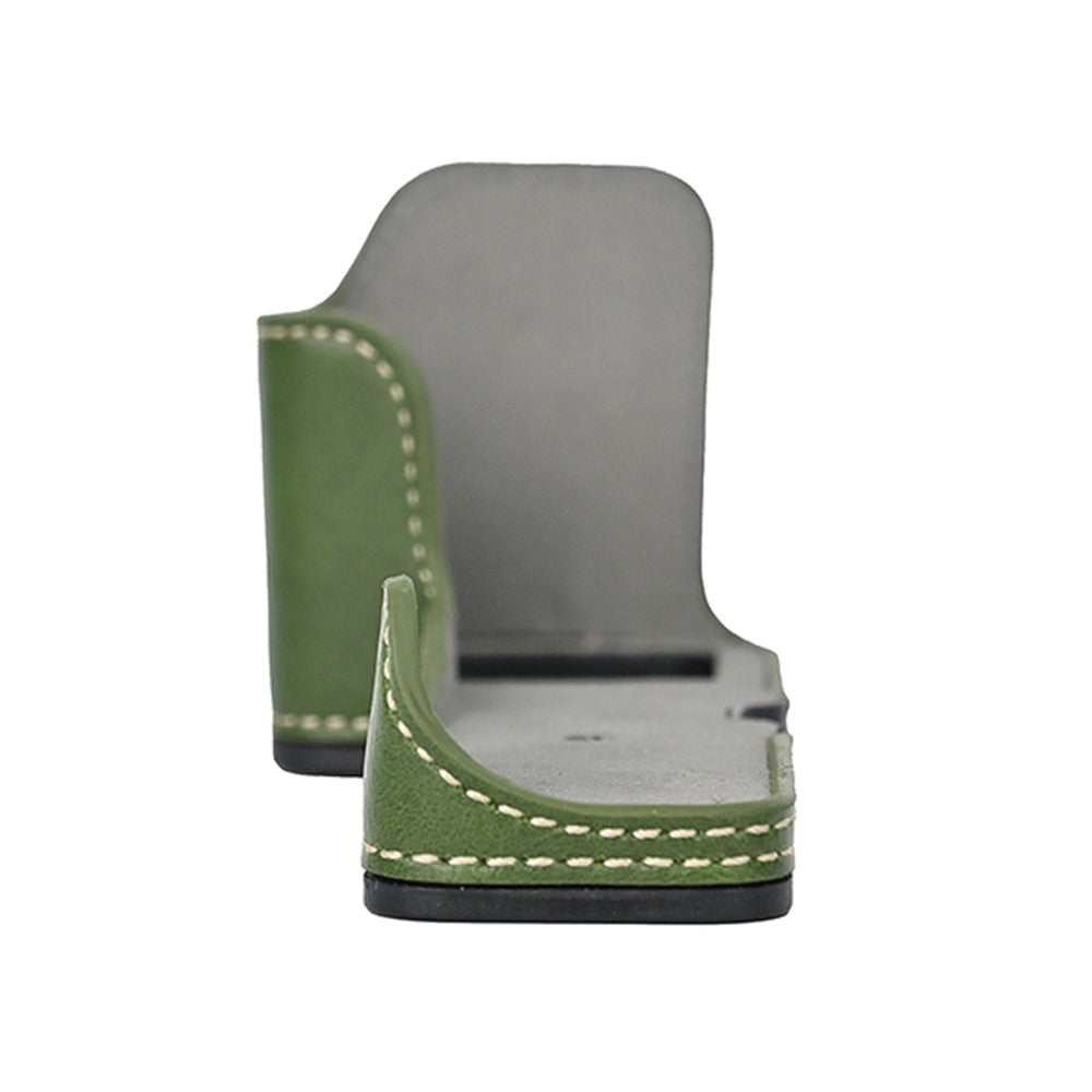 Camera Cover for Sony A6400 / A6300 / A6100 / A6000 Battery Opening Design PU Leather Half Body Bottom Case with Wrist Strap
