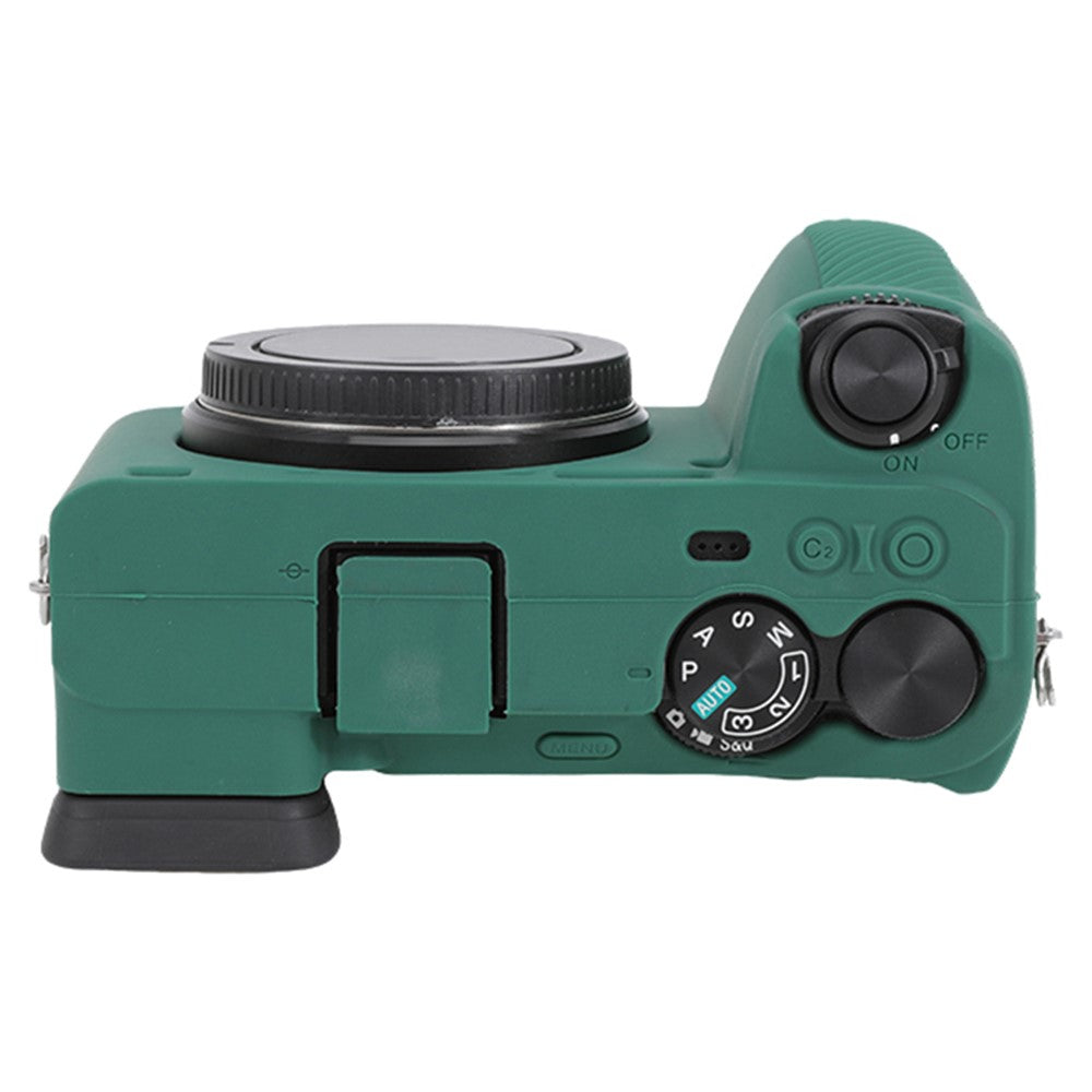 For Sony A6700 Drop Protection Camera Cover Soft Silicone Glossy Protective Case