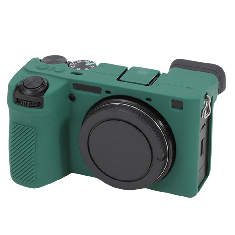 For Sony A6700 Drop Protection Camera Cover Soft Silicone Glossy Protective Case
