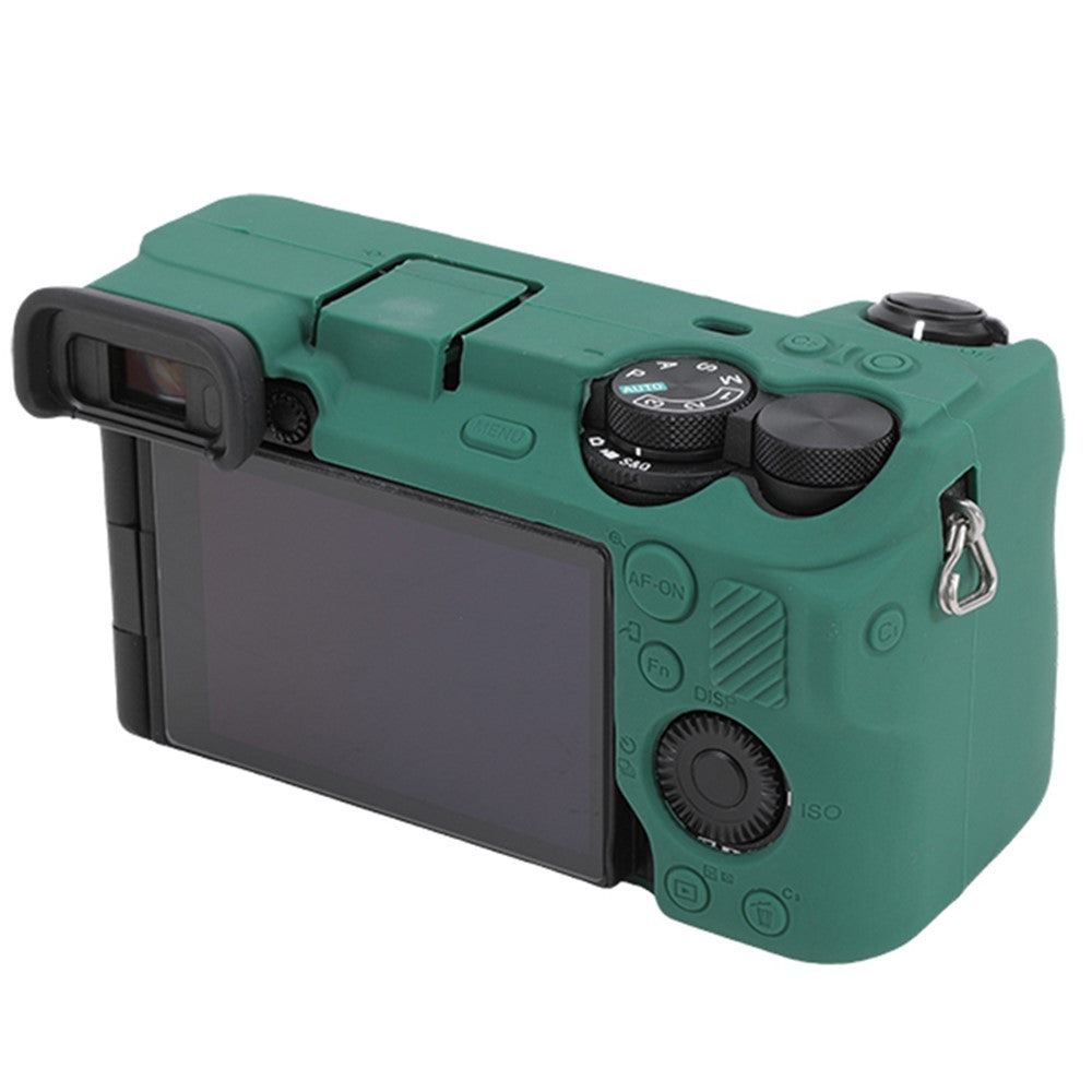 For Sony A6700 Drop Protection Camera Cover Soft Silicone Glossy Protective Case