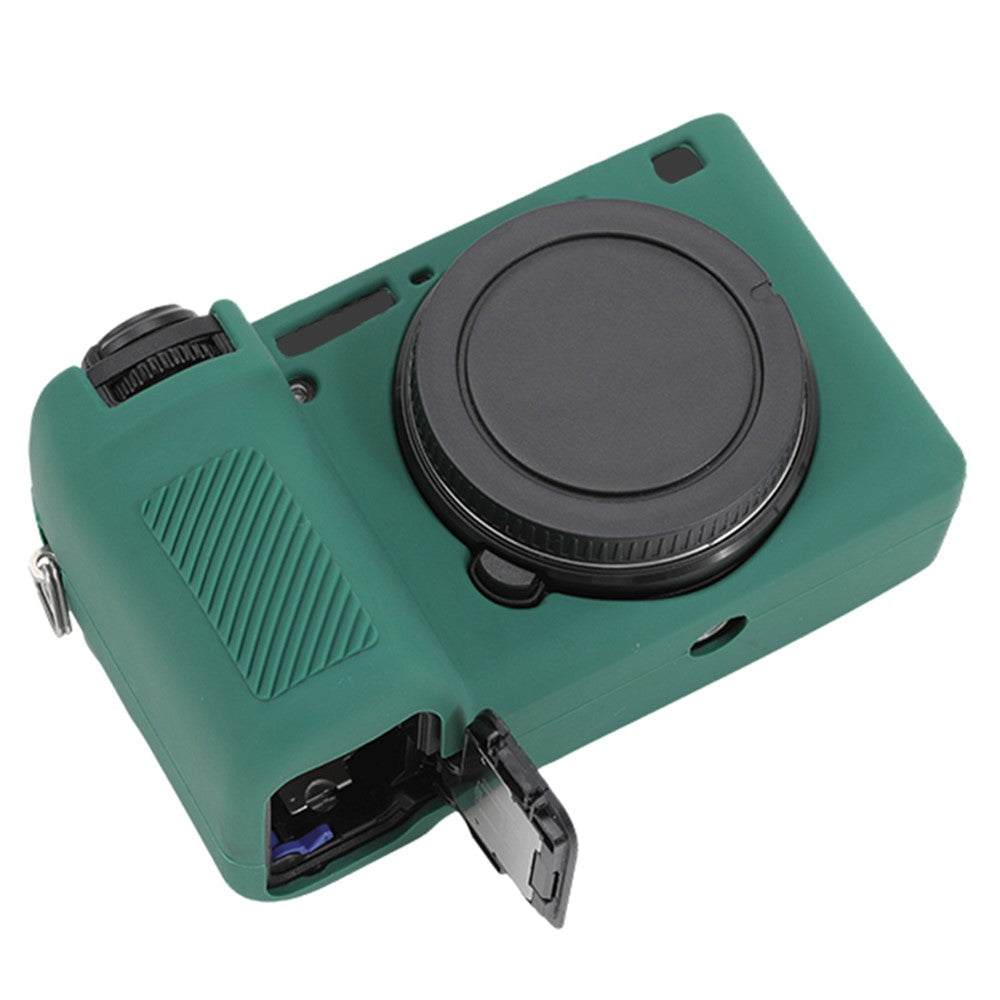 For Sony A6700 Drop Protection Camera Cover Soft Silicone Glossy Protective Case