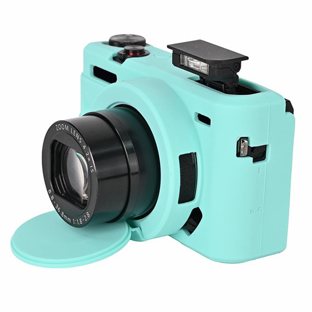 For Canon G7 X Mark II Silicone Protective Case Anti-skid Camera Cover