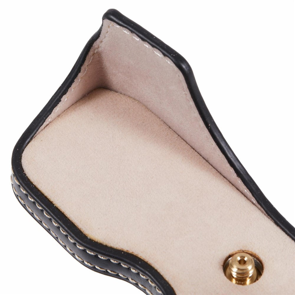 For Nikon Z Fc PU Leather Bottom Case Half Body Camera Protection Cover with Battery Opening