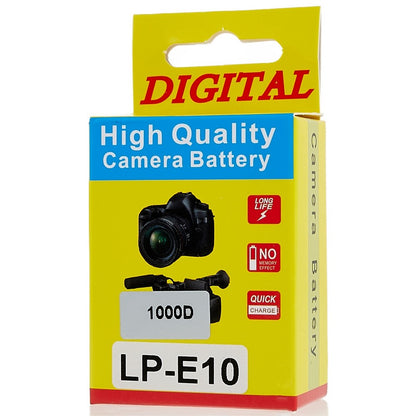 For CANON 1000D / 1100D / 1200D / 1300D / 1500D / 3000D 7.40V 1500mAh Camera Li-ion Battery Pack Assembly Part (Encode: LP-E10) (without Logo)