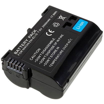 For Nikon D7000 7.0V 2550mAh Camera Battery Pack Replacement Part (Encode: EN-EL15) (without Logo)