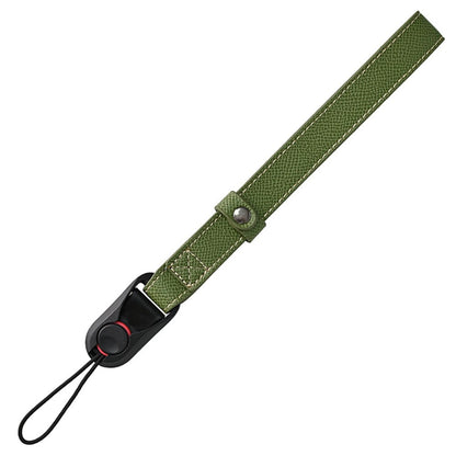 26cm DSLR Camera Carrying Lanyard Palm Texture PU Leather Quick Release Wrist Strap