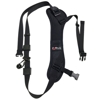 FOCUS F-1 Quick Sling Camera Single Shoulder Belt Adjustable Shockproof Nylon Strap for SLR DSLR Camera
