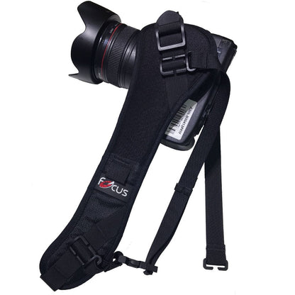 FOCUS F-1 Quick Sling Camera Single Shoulder Belt Adjustable Shockproof Nylon Strap for SLR DSLR Camera