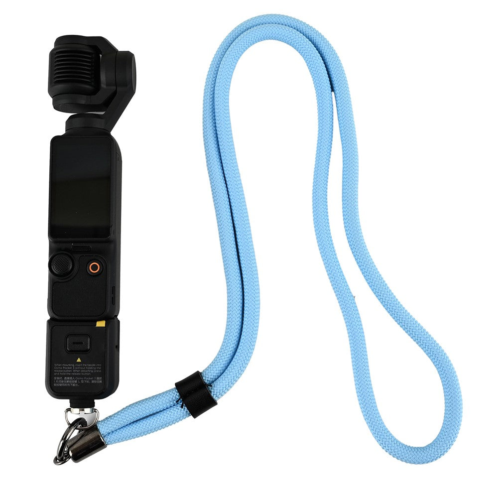 For DJI Osmo Pocket 3 Camera Portable Shoulder Strap Nylon Braided Lanyard