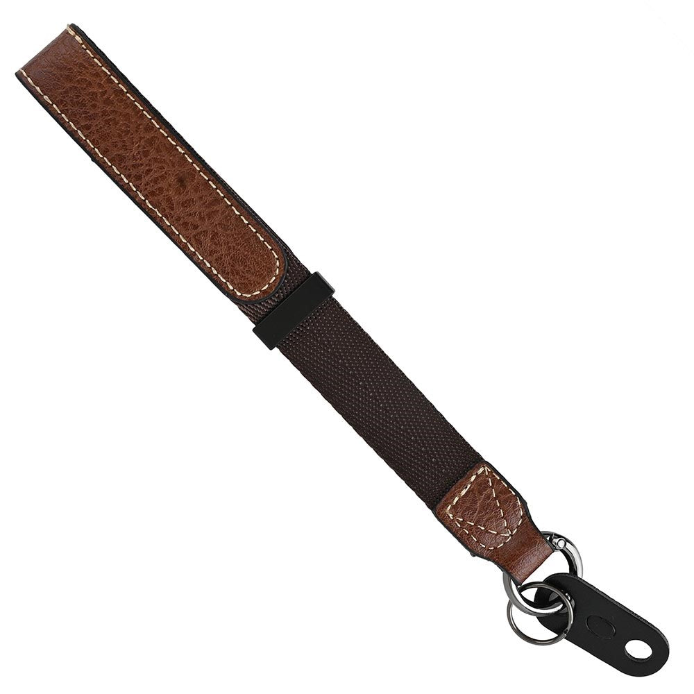Camera Wrist Strap for Sony  /  Fuji  /  Canon  /  Nikon  /  Panasonic Lychee Pattern Faux Leather Mirrorless DSLR Hand Strap