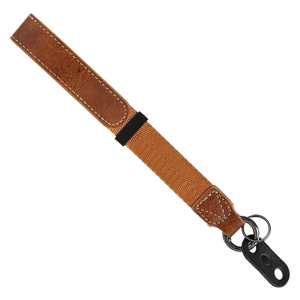 Camera Wrist Strap for Sony  /  Fuji  /  Canon  /  Nikon  /  Panasonic Lychee Pattern Faux Leather Mirrorless DSLR Hand Strap