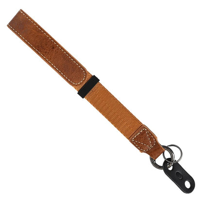 Camera Wrist Strap for Sony  /  Fuji  /  Canon  /  Nikon  /  Panasonic Lychee Pattern Faux Leather Mirrorless DSLR Hand Strap