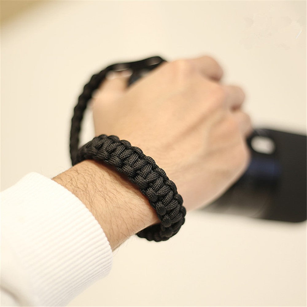 Nylon Braided Style Universal Adjustable Camera Hand Wrist Strap Heavy Duty Hanging Lanyard