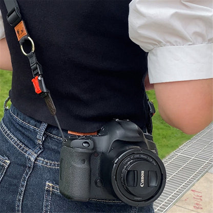 JN-XJ Adjustable Quick Release Camera Shoulder Sling Neck Belt Strap for Leica Canon Nikon Fujifilm