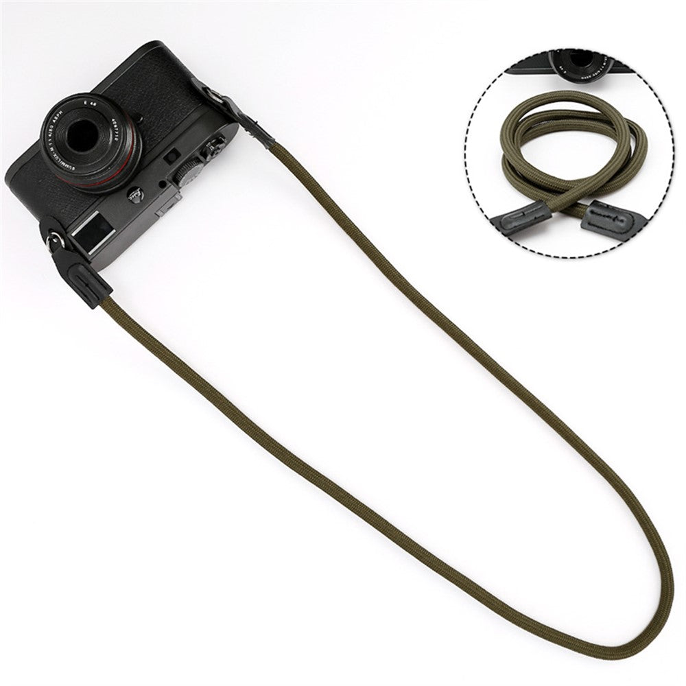 Neck Rope Shoulder Strap for Canon / Leica / Fuji / Panasonic DSLR Camera with Round Hole Connector