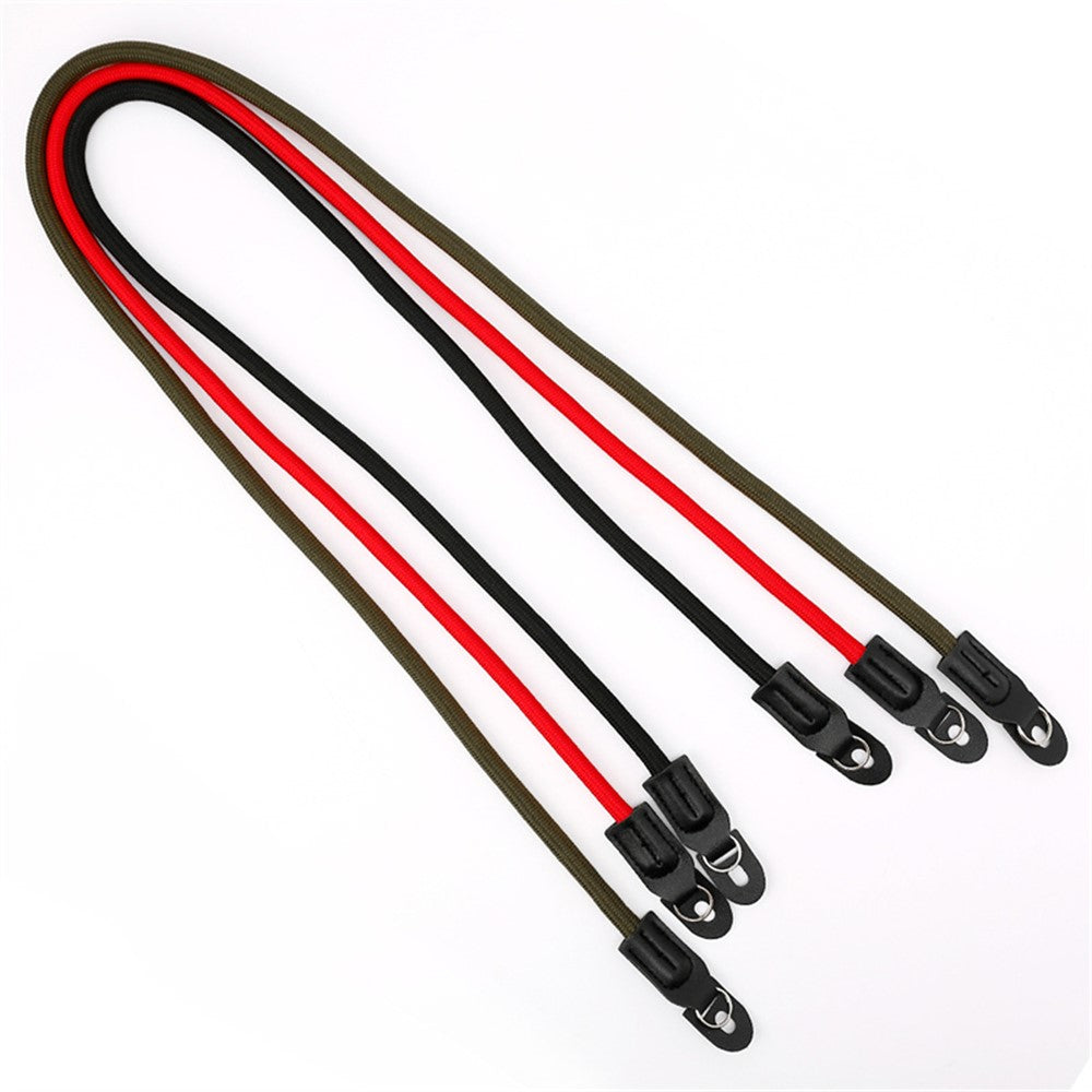 Neck Rope Shoulder Strap for Canon / Leica / Fuji / Panasonic DSLR Camera with Round Hole Connector
