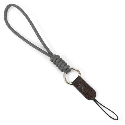 SLR Camera Cotton Braided Hand Strap Camera Cellphone Key Lanyard Anti-lost Wrist Rope