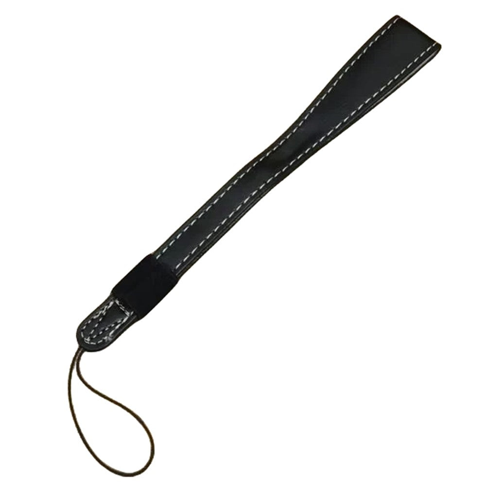 For Sony RX100 ZV-1F / Panasonic LX10 PU Leather Wrist Strap Camera Carrying Strap
