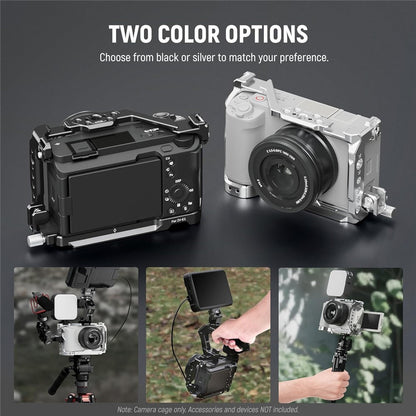 NEEWER CA025 For Sony ZV-E1 Metal Cage Mirrorless Camera Protective Expansion Frame