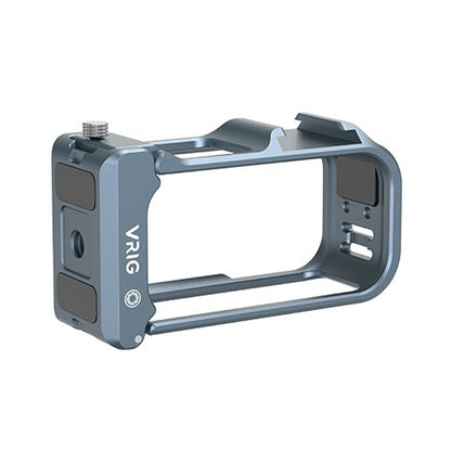 VRIG GA-16 For DJI Osmo Nano Aluminum Alloy Cage Action Camera Metal Protective Frame with Cold Shoe Mount