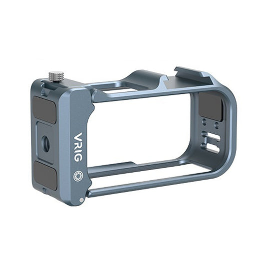 VRIG GA-16 For DJI Osmo Nano Aluminum Alloy Cage Action Camera Metal Protective Frame with Cold Shoe Mount