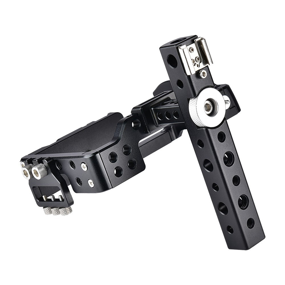 YELANGU C6-A SLR Camera Protective Cage for Sony A6000/A6300/A6400/A6500 Anti-rust Hard Aluminum Alloy Expansion Camera Frame Kit Gimbal Stabilizer