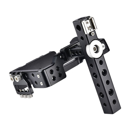 YELANGU C6-A SLR Camera Protective Cage for Sony A6000/A6300/A6400/A6500 Anti-rust Hard Aluminum Alloy Expansion Camera Frame Kit Gimbal Stabilizer