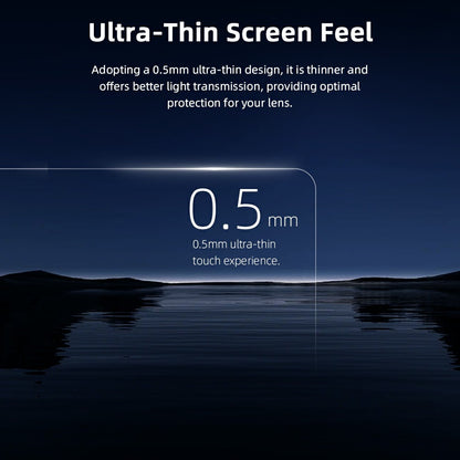 BRDRC 2 Set Tempered Glass Film for GoPro Hero 13 0.5mm Screen Protector + Lens Protector