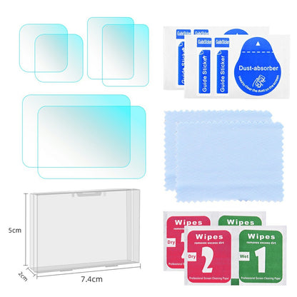 BRDRC 2 Set Tempered Glass Film for GoPro Hero 13 0.5mm Screen Protector + Lens Protector