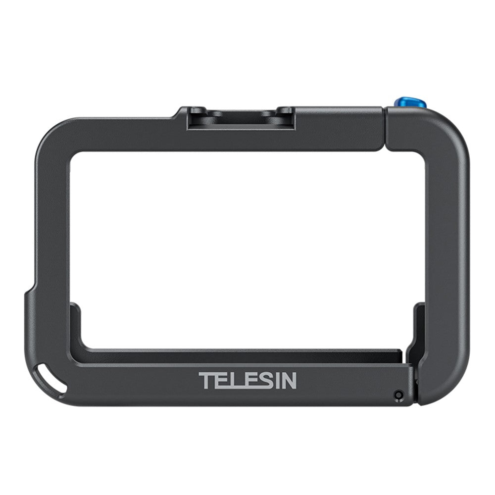 TELESIN S6-FMS-13-TDJ Metal Cage for DJI Osmo Action 5 Pro  /  4  /  3 Aluminum Alloy Frame Sports Camera Protective Housing