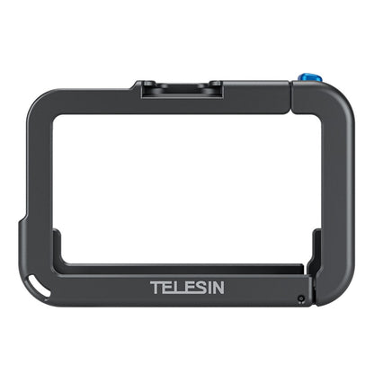 TELESIN S6-FMS-13-TDJ Metal Cage for DJI Osmo Action 5 Pro  /  4  /  3 Aluminum Alloy Frame Sports Camera Protective Housing